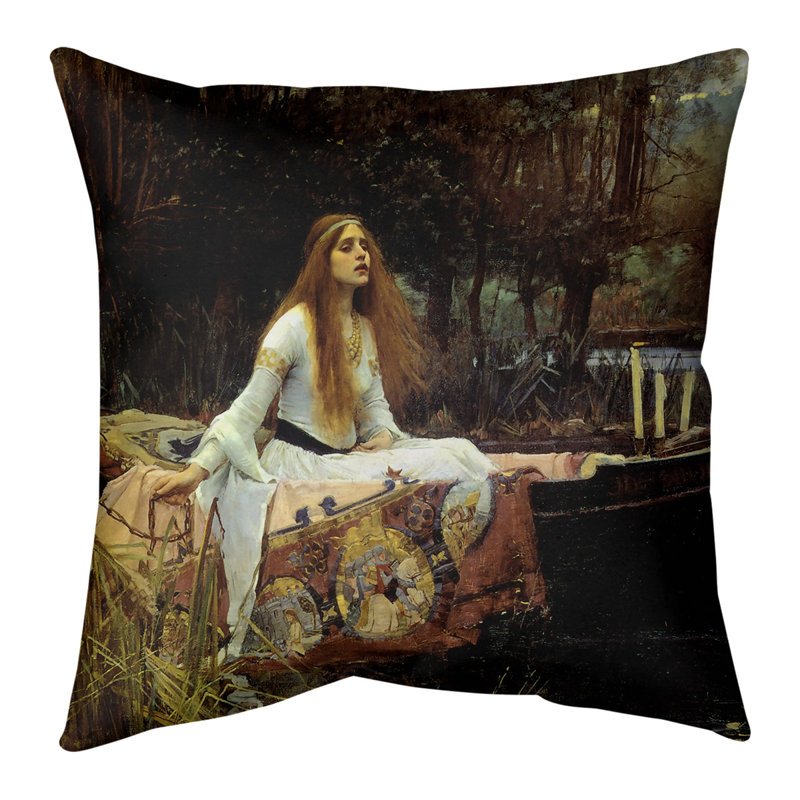 Coussin de sol de John William Waterhouse-standard, 40 po x 40 po