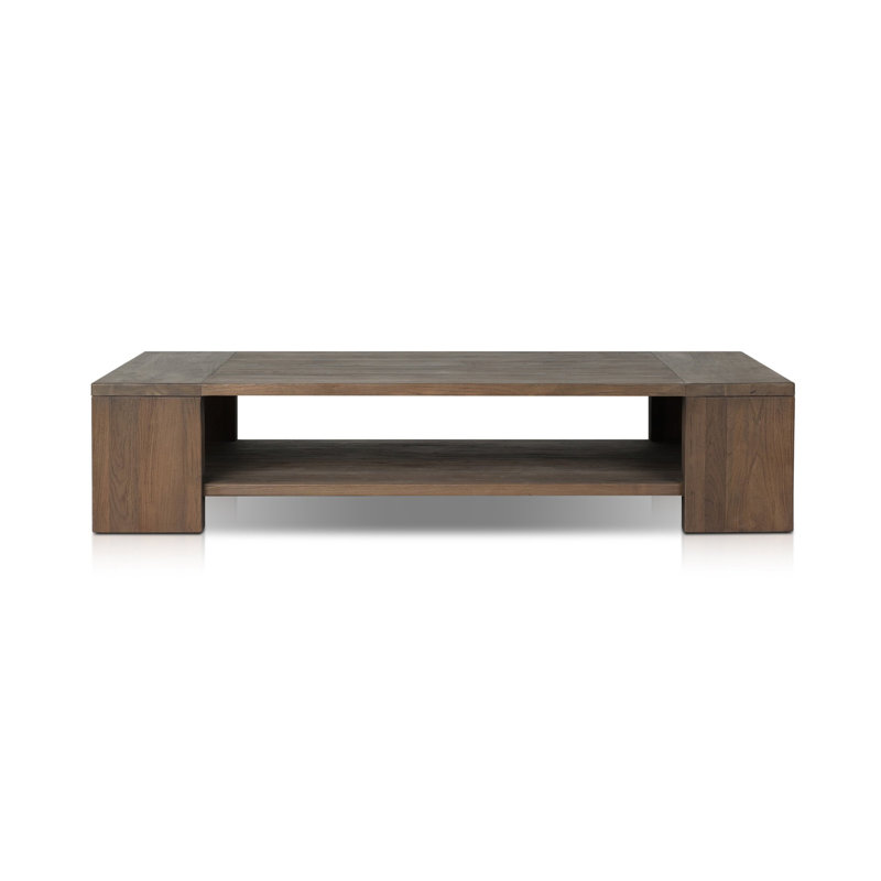 Roca Outdoor Rectangular Teak Coffee Table