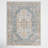 Washburn Machine Washable Oriental Blue/Ivory Area Rug-70926723