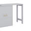 Lit simple escamotable avec commode à hauteur réglable, commode escamotable avec coussin pliable-538958214