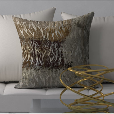 Exquisite Serene Square Pillow Cover & Insert