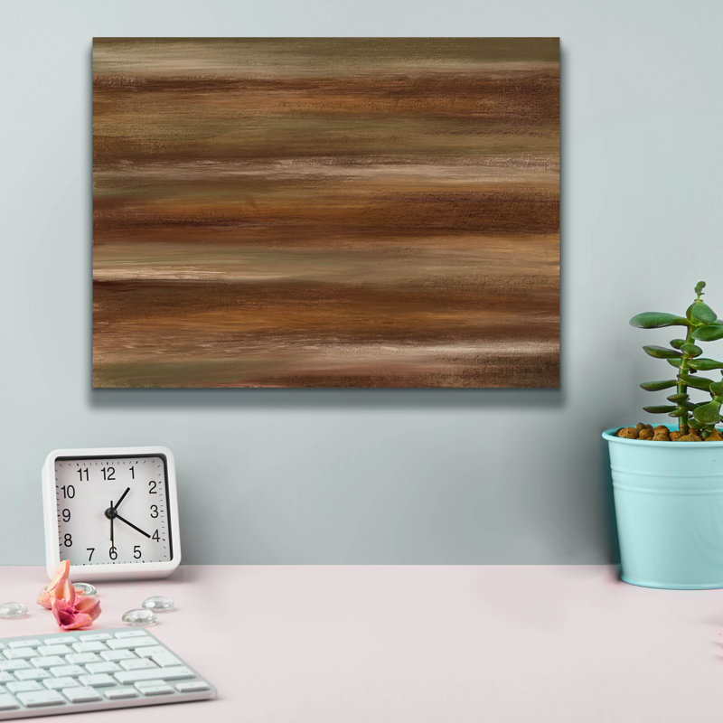 «Modern Fall Abstract» par Ashley Bradley, art mural, H 12 po x l 16 po