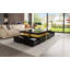 Modern Square Coffee Table with Four Drawers for Ample Storage and Durable MDF Construction-129385445