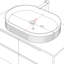Meuble-lavabo 36 po avec lavabo en céramique