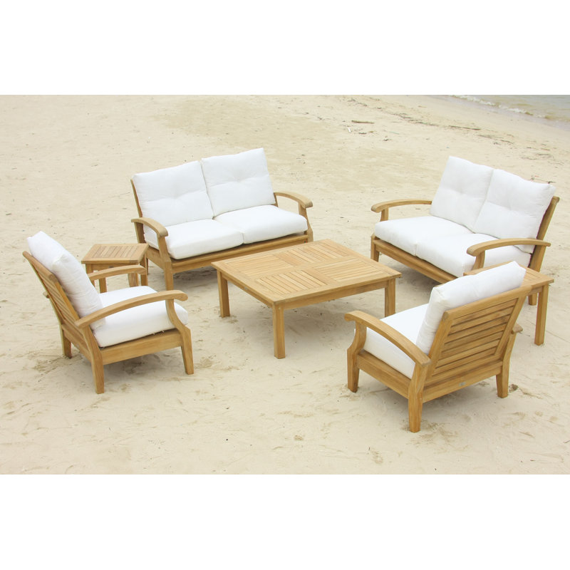 Classic Teak 41" Square Coffee Table