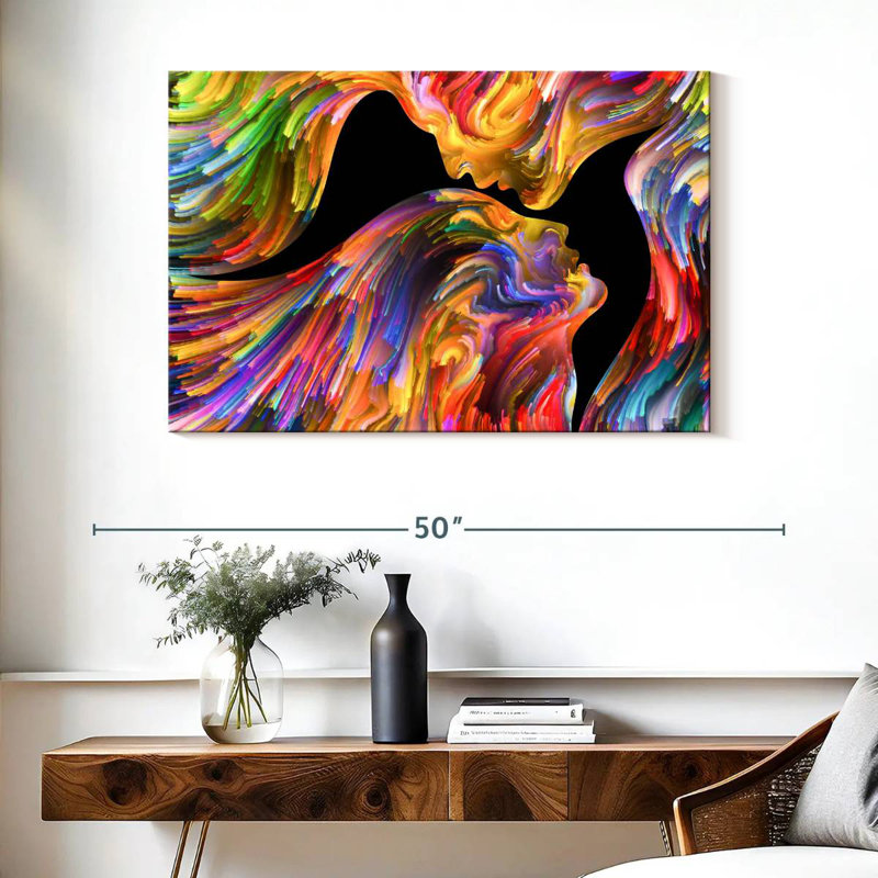 Avery Abstract Affection, H 26 po x l 39 po
