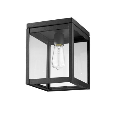 1 - Bulb Outdoor Flush Mount