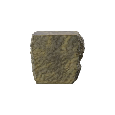 Cast Marble Stool, Faux Finish