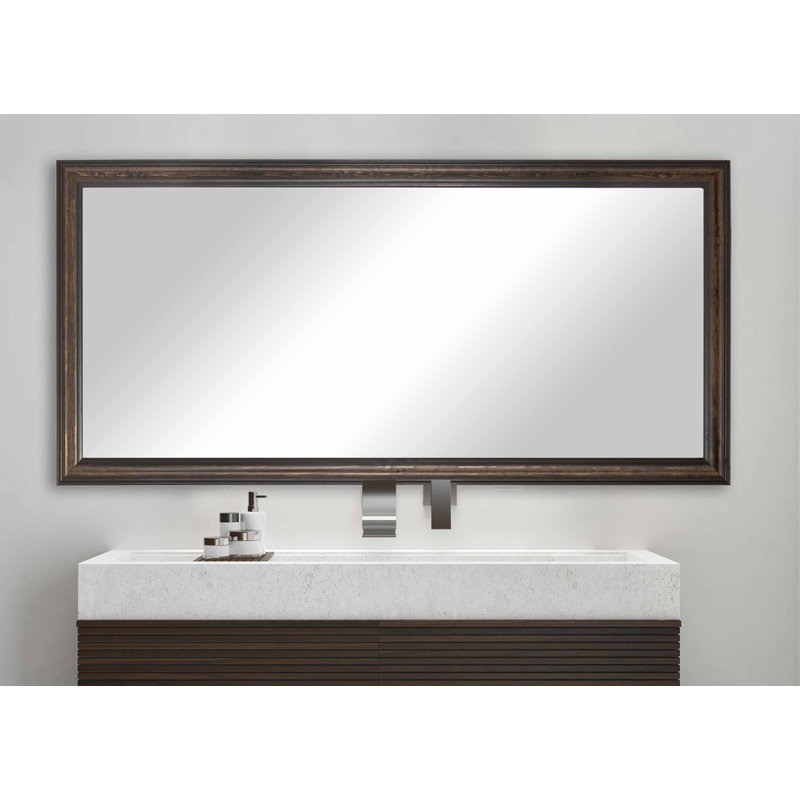 Donell Solid Wood Mirror, 77" H x 38" W