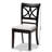 Laurence Brinda Slat Back Side Chair in Espresso-1632880361