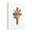 Flower Cross - Wrapped Canvas Print-1742574498