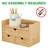 Princelin Bamboo Desk Organizer