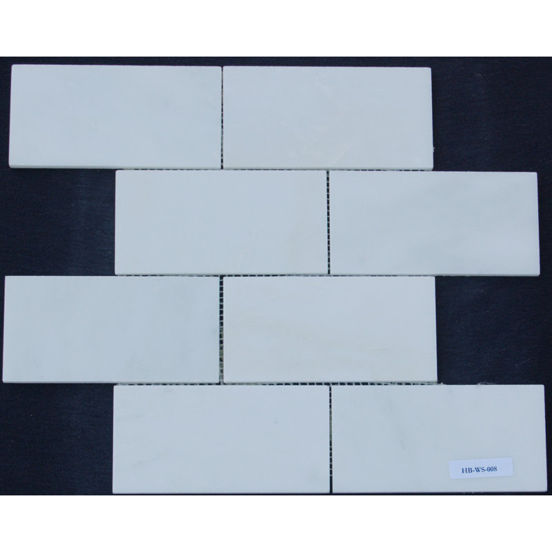 Carreau de mosaïque 3 po x 6 po