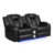 Black Faux Leather selected