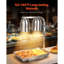 Lampe commerciale commerciale avec ampoules de 500 W pour buffet de cuisine