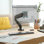 Single Monitor Mount Desk for 13-32 Inch Screen up to 17 lbs - Gas Spring Monitor Arm
