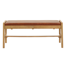 Skovde Faux Leather Upholstered Bench