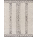 Irfan Geometric Area Rug in Ivory