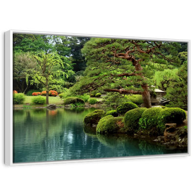 Zen Lakeside Bonsai Trees
