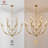12- Light Large Chandelier For High Ceilings, 35 Inch 2-tier Candle Style Rustic Hanging Light Fixture For Living Room Foyer Entryway-123465965