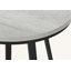 Table de chevet pratique, table de chevet, table d'appoint avec plateau rond-113399066