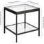 Alexis Glass Top End Table-1752832359