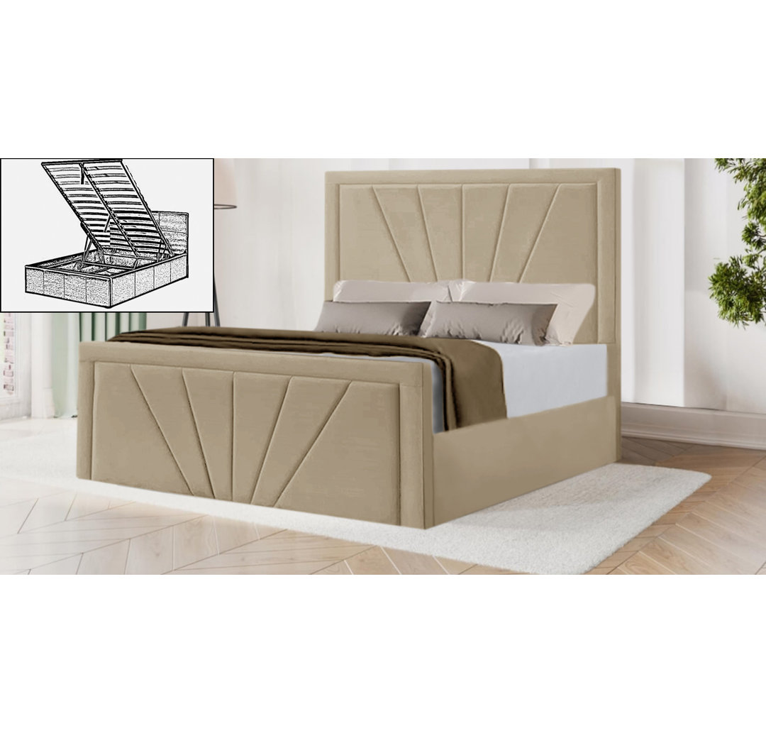 Funktionsbett Atreau mit Stauraum