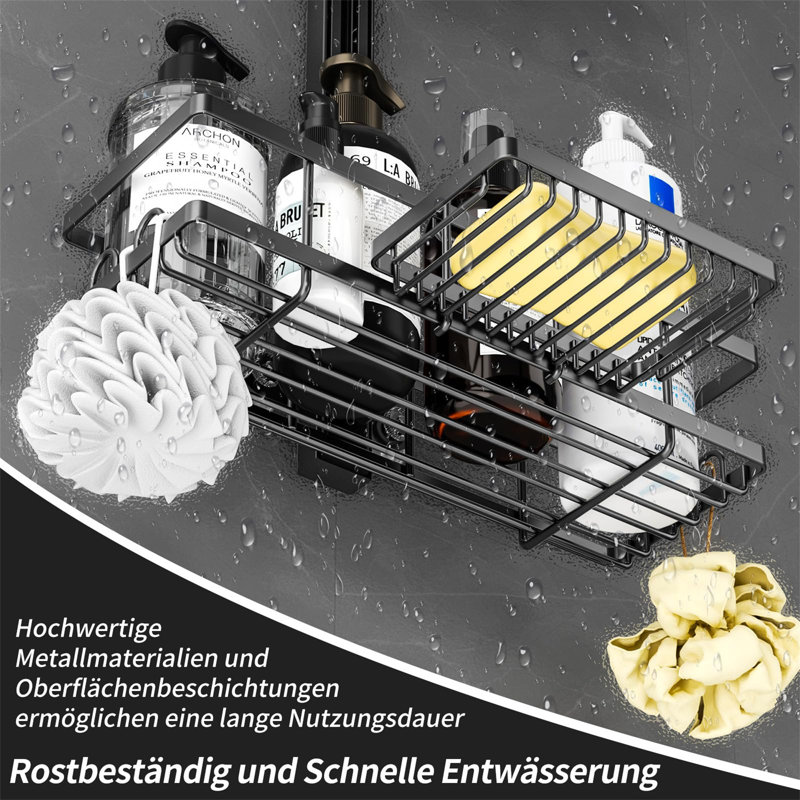 Giustina Stainless Steel Shower Caddy