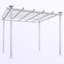 9,7 pi L 9,7 pi. Pergola en métal