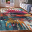 Tapis abstrait multicolore abstrait Abstract-128585536