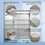 Armoire à pharmacie sans cadre avec miroir et 3 tablettes réglables l 20 po x H 32 po Catia-88364275