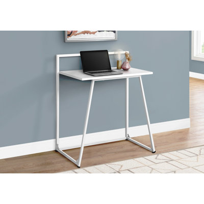 Computer Desk, Home Office, Laptop, 30"L, Work Laminate Metal, Contemporary, Modern