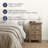 Hungerford 18'' W Solid Wood Nightstand