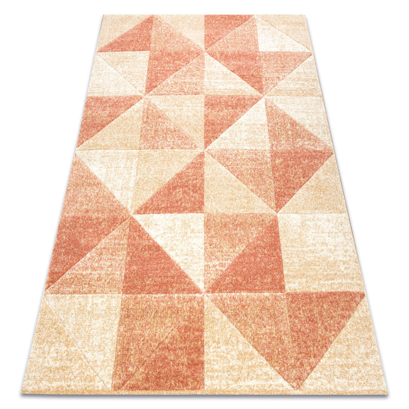 Carrera Geometrisch Area Rug, Rectangle 80 x 150cm