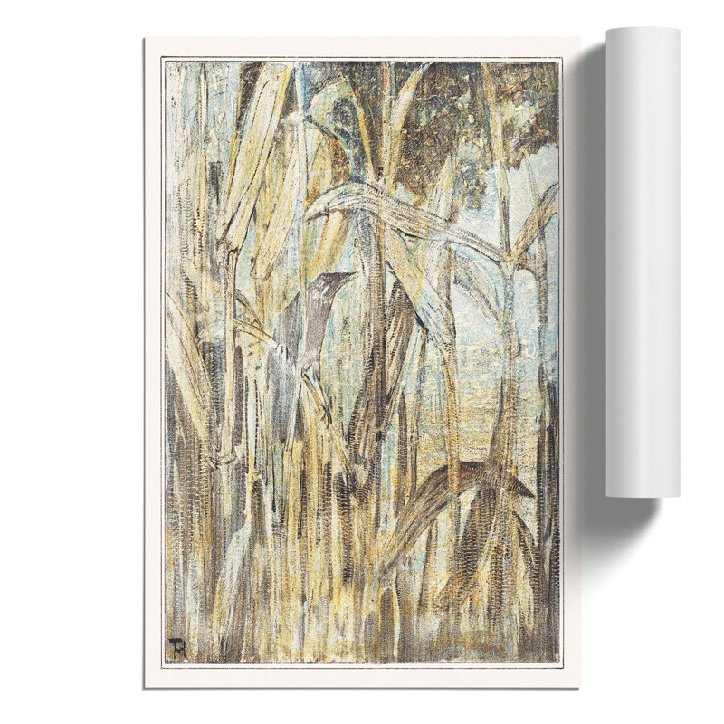Bird in the Reeds by Theo van Hoytema - Frameless Print, 42cm H x 30cm W x 0.1cm D