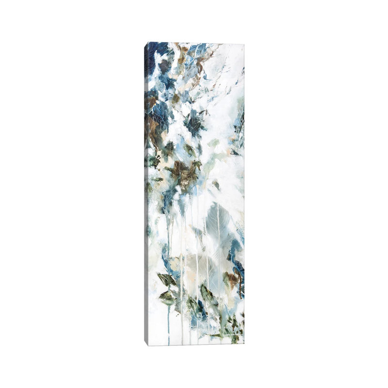 «News From The Sky I» par Cristina Dalla Valentina - Giclée sur toile panoramique, H 60 po x l 20 po x P 1,5 po, Toile tendue