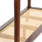 Ayleena Maxwelton Solid Wood Console Table with 2 Drawers and Woven Cane Storage Shelf-1536042748