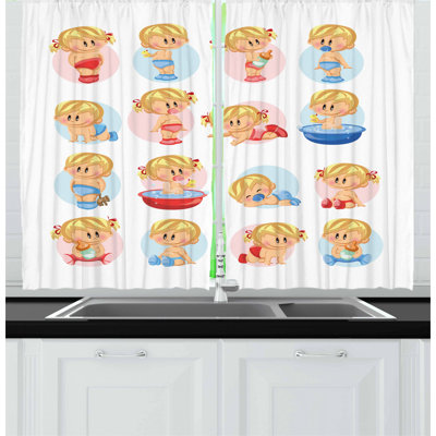 Tailored Kitchen Curtain