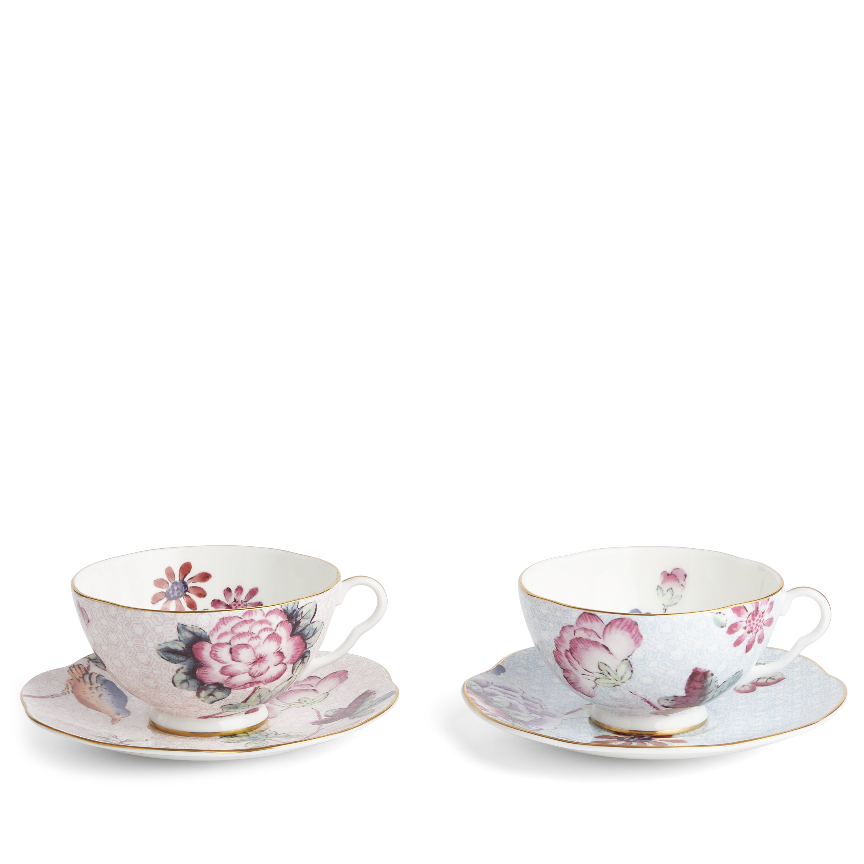 Wedgwood Cuckoo Teacup & Saucer Set of 2 - Wayfair Canada