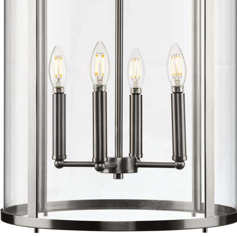 Hejan 4 - Light Lantern Pendant, Brushed Nickel