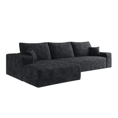 107" Cloud Sectional Couch with L-Shape Chaise
