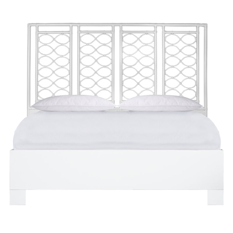 Lit standard à profil bas Infinity, Très grand, Blanc