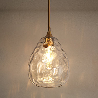 Teandrea 1-Light 7.8" W Dimmable Pendant with Adjustable Length
