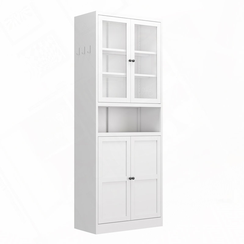 Armoire de rangement de 72 po de hauteur avec 5 tablettes réglables