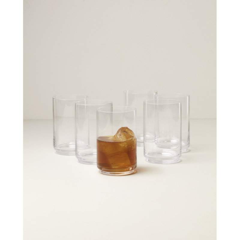 Lenox Tuscany Stackable Glass Coolers, Set of 6