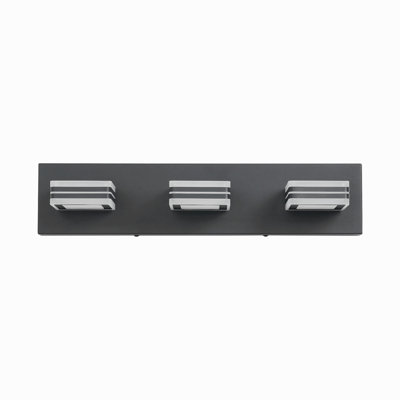 Matte Black Vanity Light Fixtures 3 Lights Up And Down Led Modern Bathroom Vanity Lights Over Mirror Acrylic Black Bath Wall Lighting