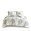 Ensemble d'édredon en chenille en mélange de coton pour lit double / grand 3 pièces