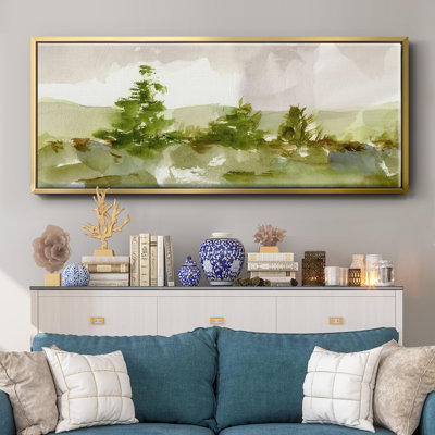 Morning Retreat I- Framed Canvas