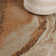 Abstract Machine Woven Marble Mocha Swirl Polypropylene Area Rug in Beige
