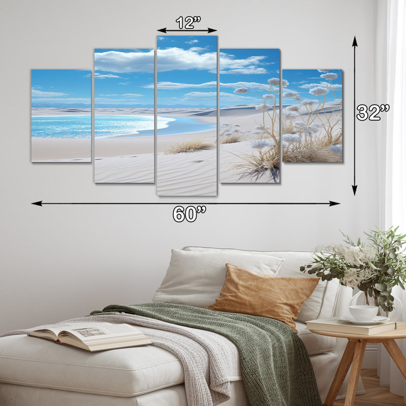 «Beach Dunes Grass I» sur toile, reproduction de 5 pièces